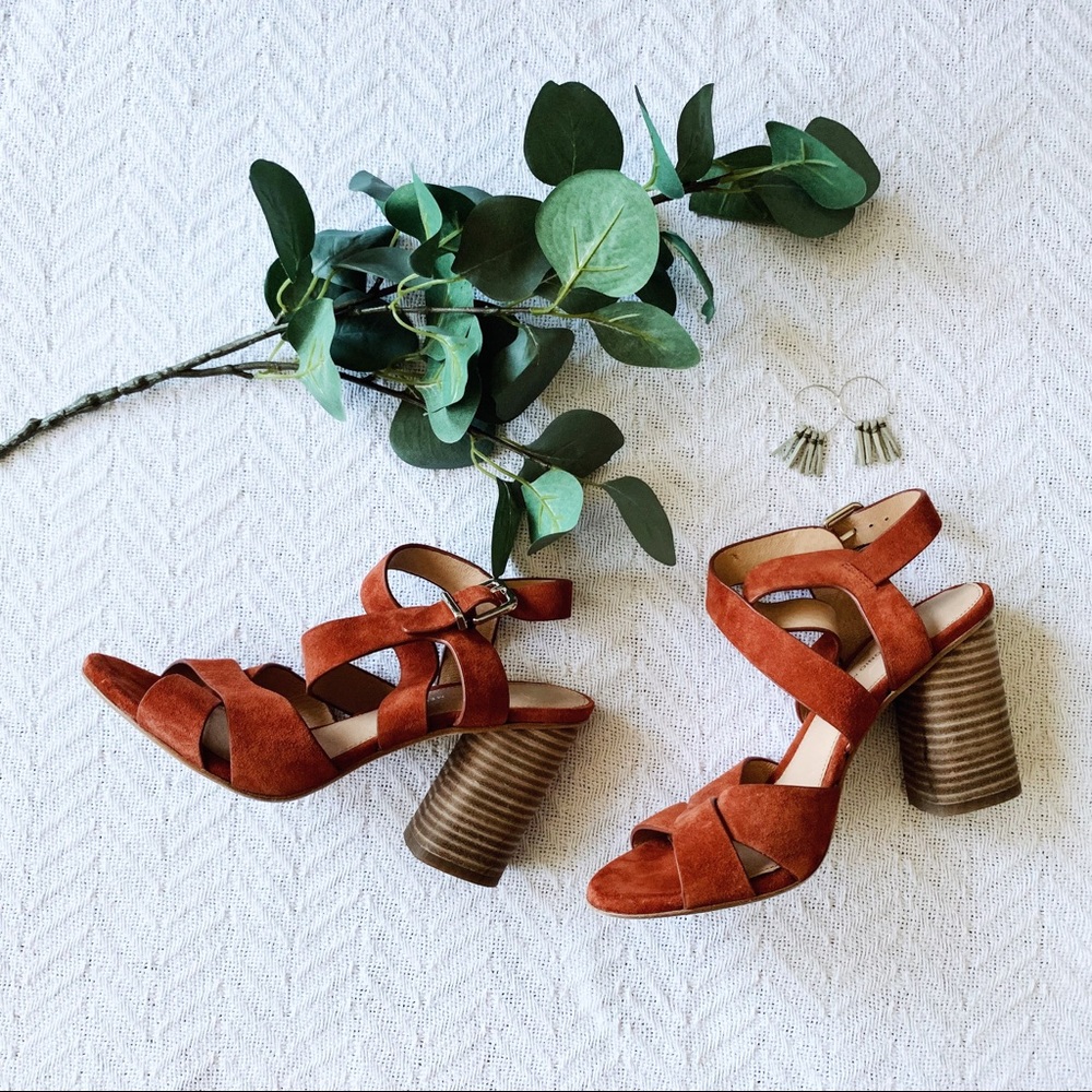 Antonio Melani Leather Sandals